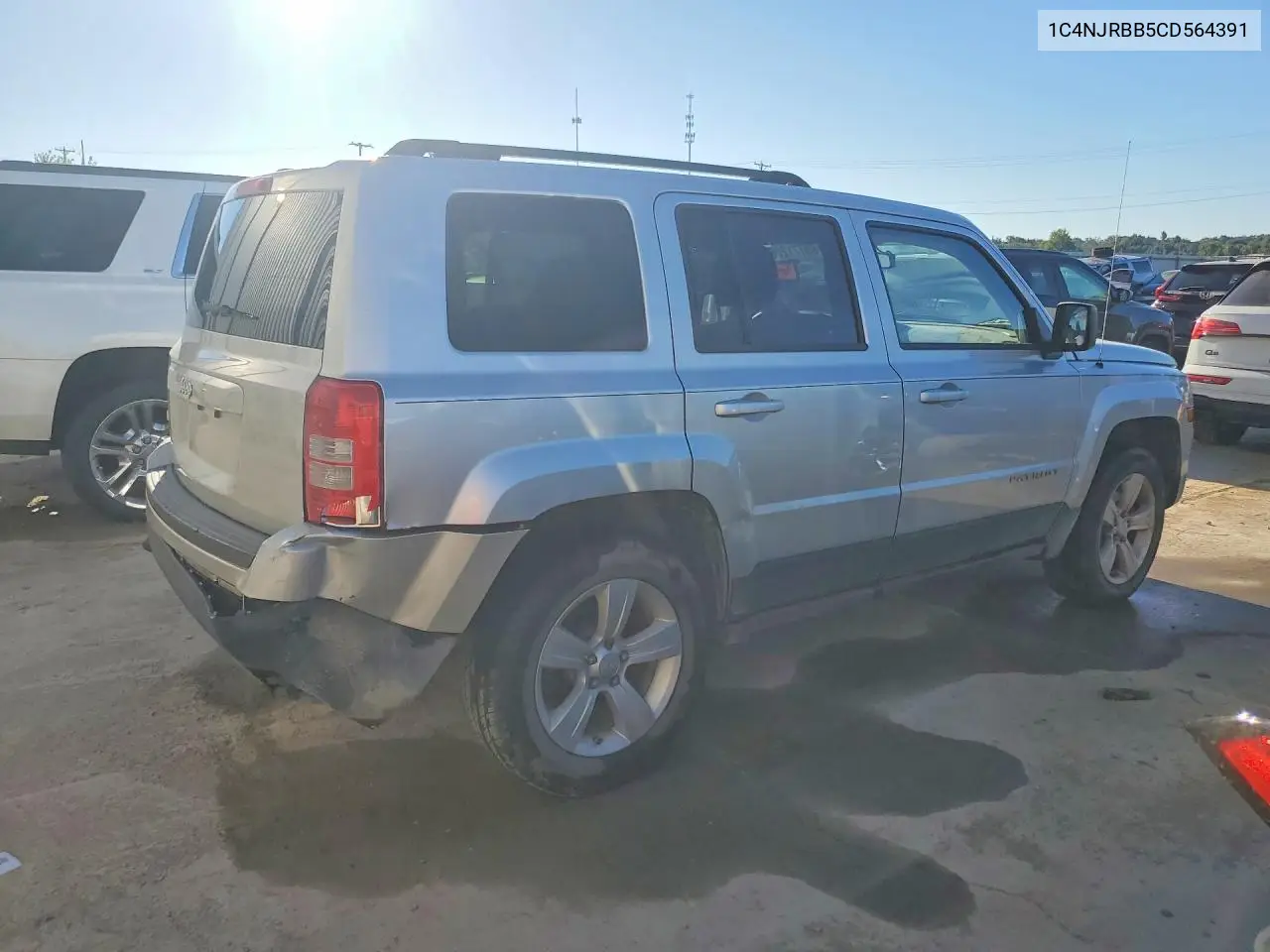 2012 JEEP LIBERTY (PATRIOT) VIN 1C4NJRBB5CD564391 — фото 3