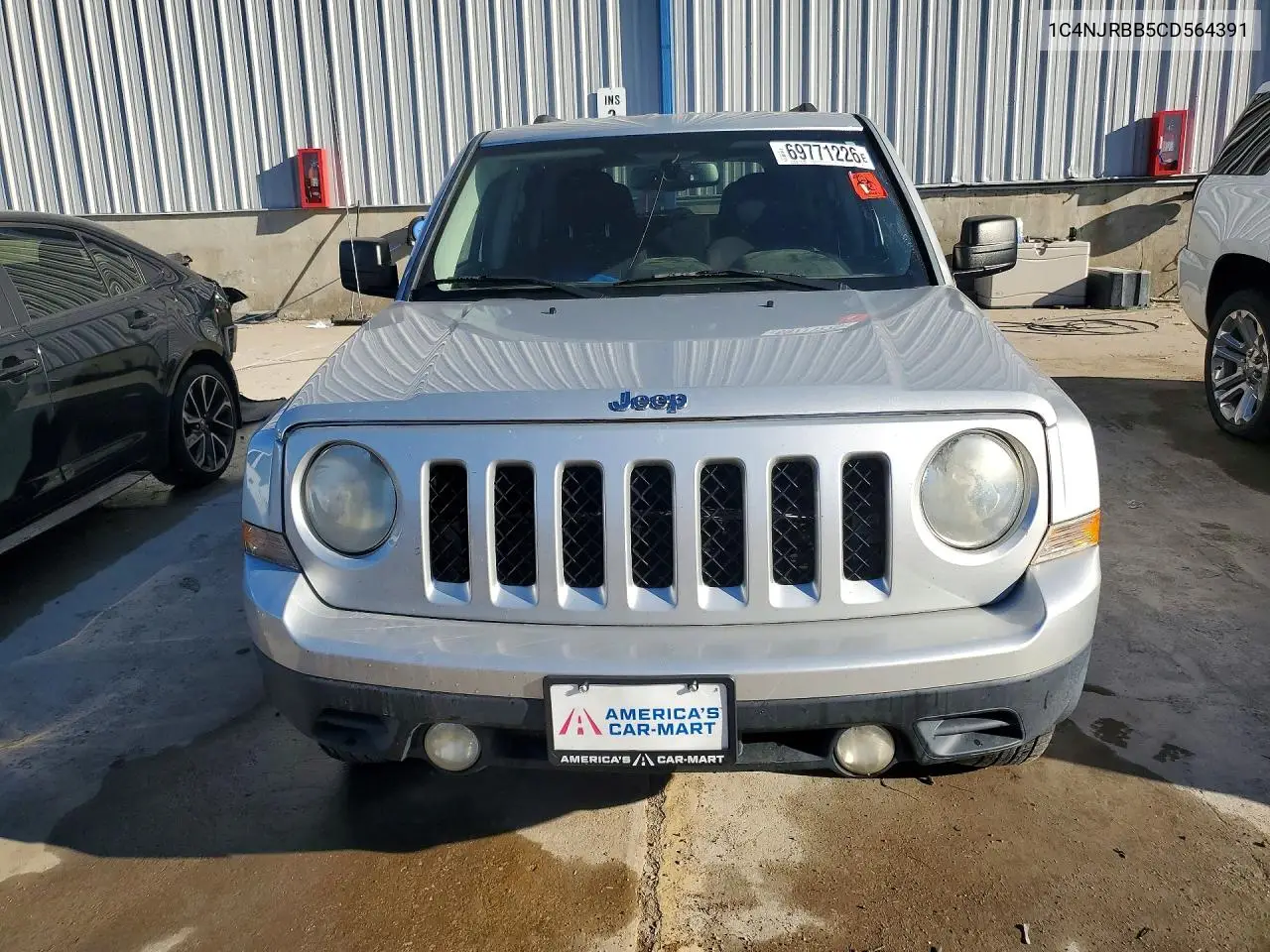 2012 JEEP LIBERTY (PATRIOT) VIN 1C4NJRBB5CD564391 — фото 5