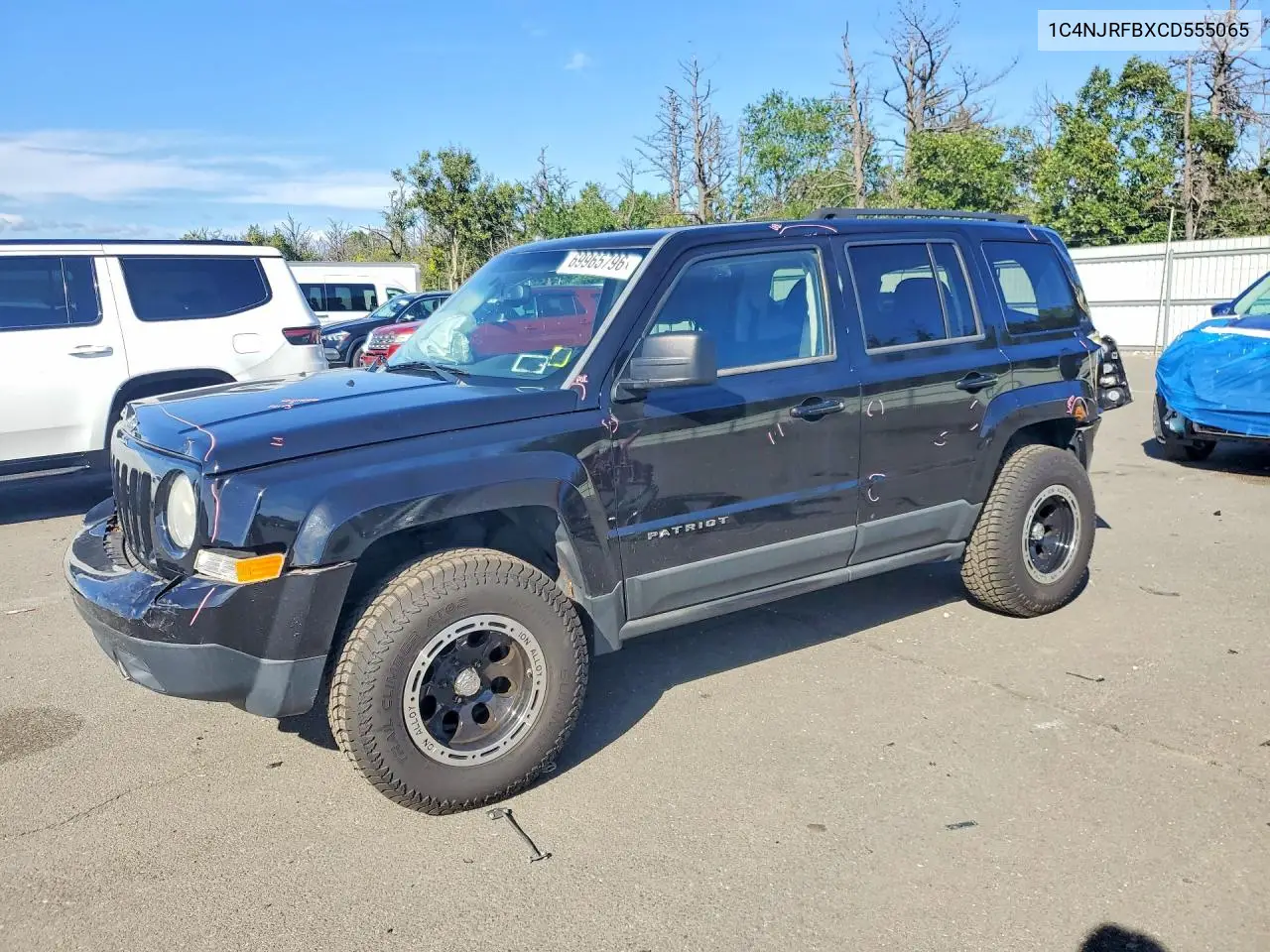 JEEP LIBERTY (PATRIOT) 2012, VIN 1C4NJRFBXCD555065