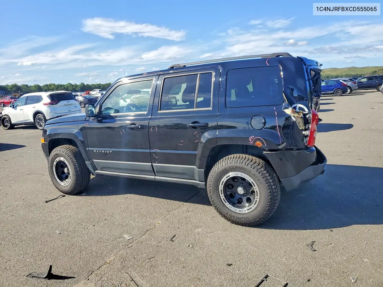 2012 JEEP LIBERTY (PATRIOT) VIN 1C4NJRFBXCD555065 — фото 2