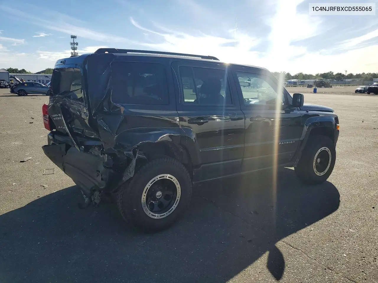 2012 JEEP LIBERTY (PATRIOT) VIN 1C4NJRFBXCD555065 — фото 3
