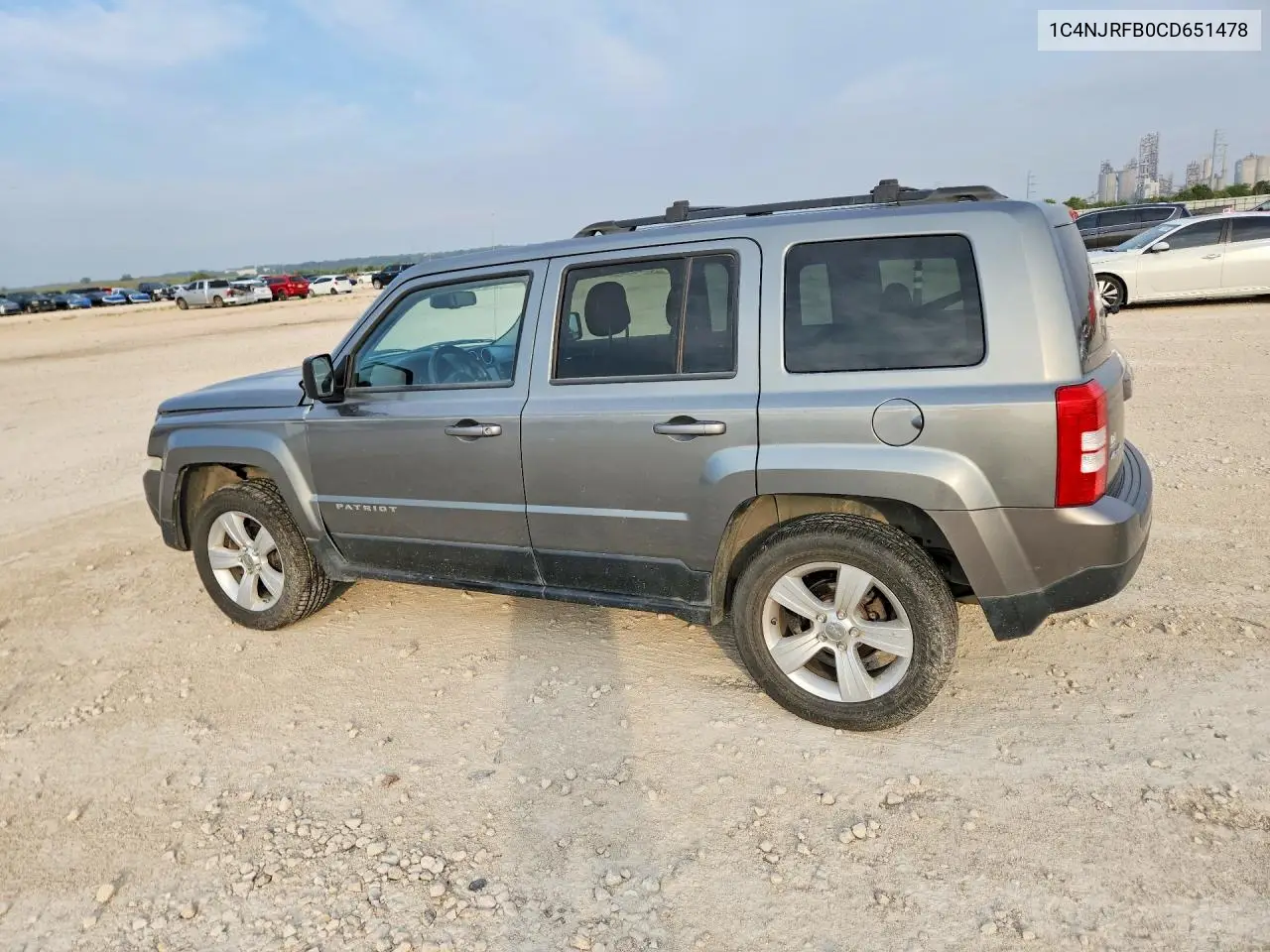 2012 JEEP LIBERTY (PATRIOT) VIN 1C4NJRFB0CD651478 — фото 2