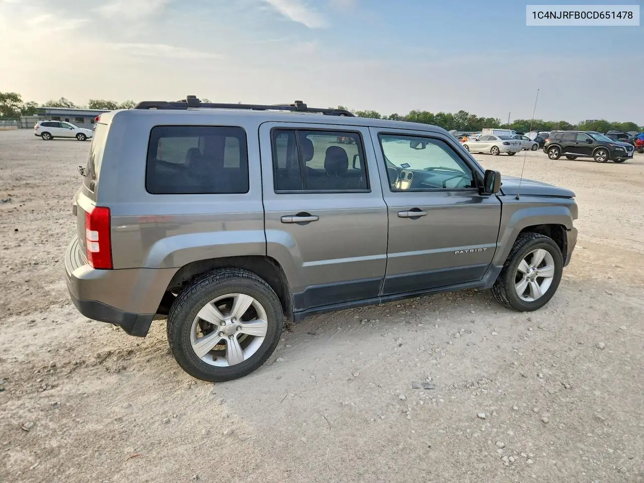 2012 JEEP LIBERTY (PATRIOT) VIN 1C4NJRFB0CD651478 — фото 3