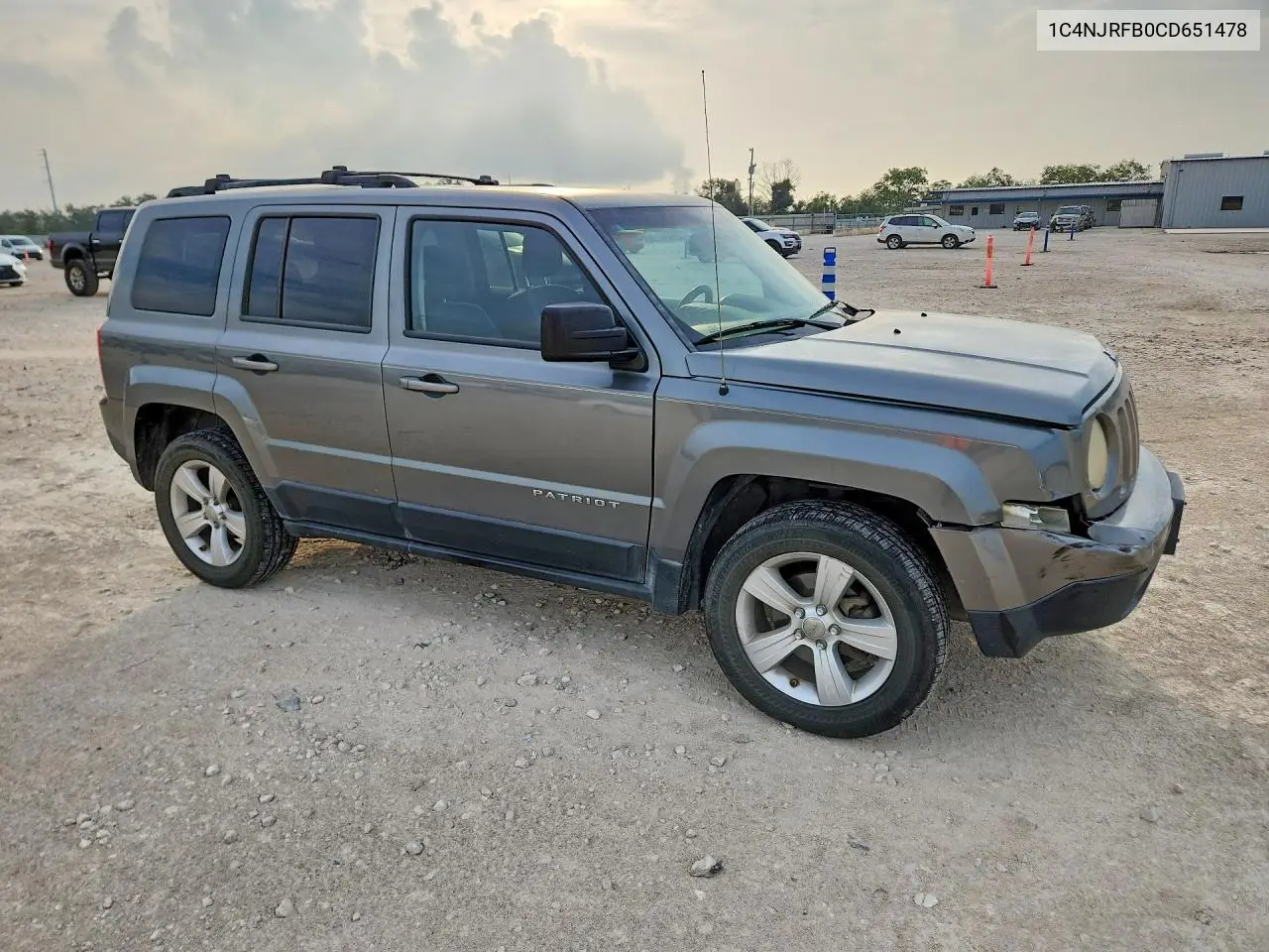2012 JEEP LIBERTY (PATRIOT) VIN 1C4NJRFB0CD651478 — фото 4