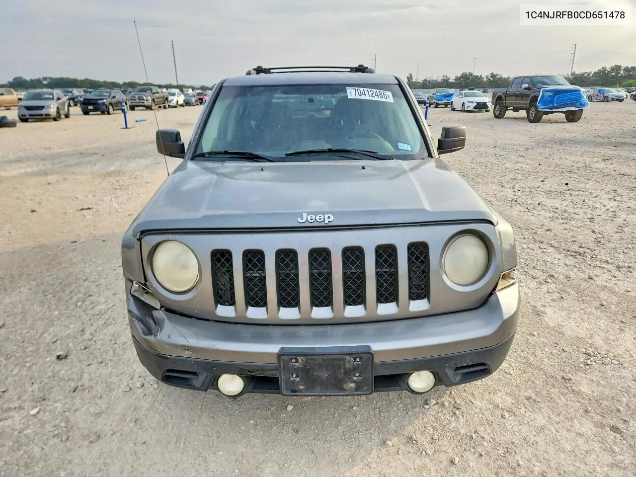 2012 JEEP LIBERTY (PATRIOT) VIN 1C4NJRFB0CD651478 — фото 5