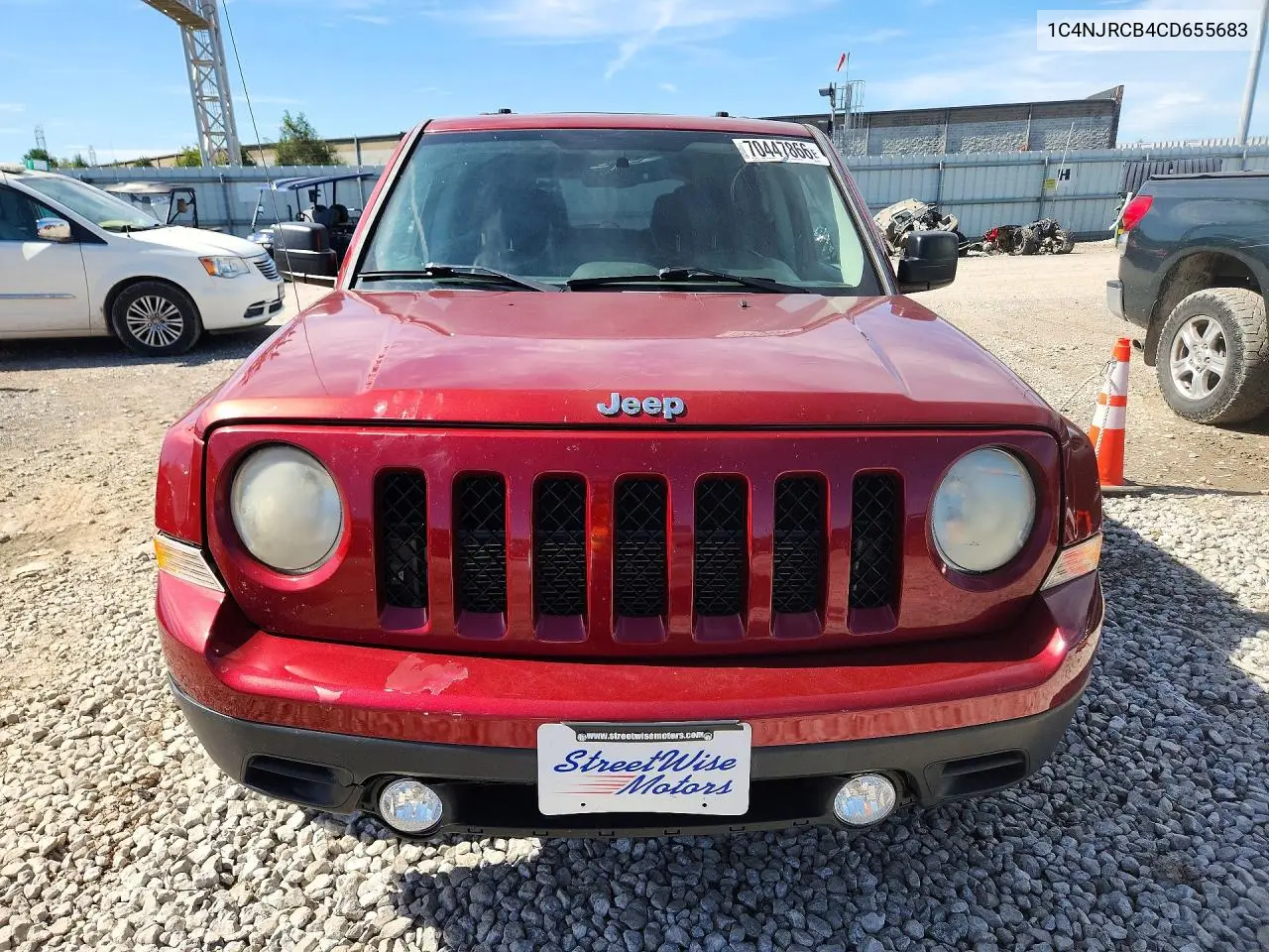 2012 JEEP LIBERTY (PATRIOT) VIN 1C4NJRCB4CD655683 — фото 5