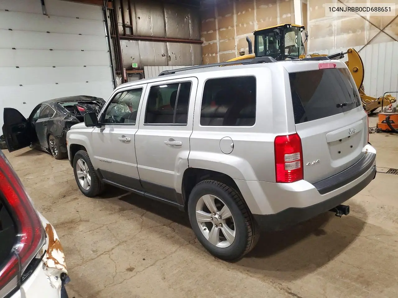 2012 JEEP LIBERTY (PATRIOT) VIN 1C4NJRBB0CD688651 — фото 2