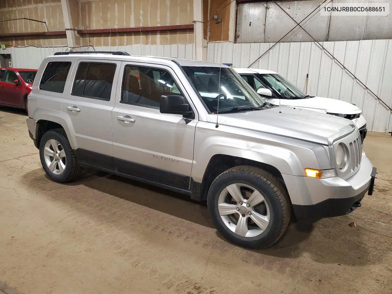 2012 JEEP LIBERTY (PATRIOT) VIN 1C4NJRBB0CD688651 — фото 4