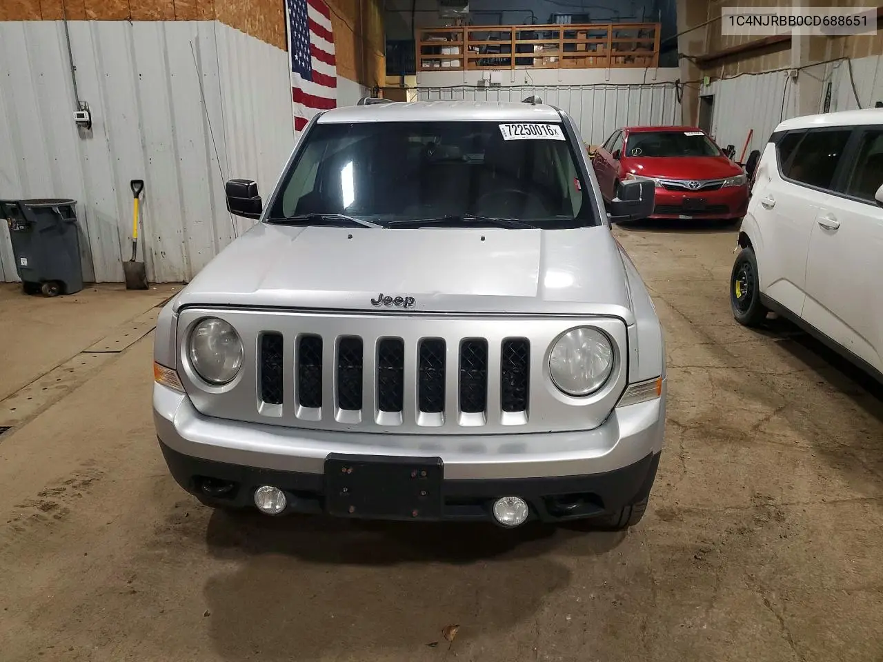 2012 JEEP LIBERTY (PATRIOT) VIN 1C4NJRBB0CD688651 — фото 5