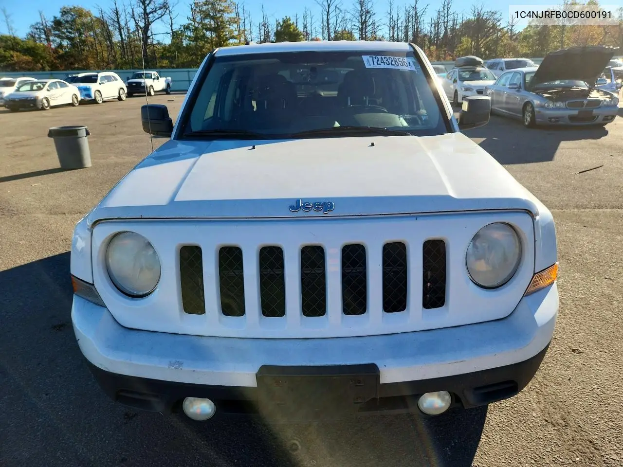 2012 JEEP LIBERTY (PATRIOT) VIN 1C4NJRFB0CD600191 — фото 5