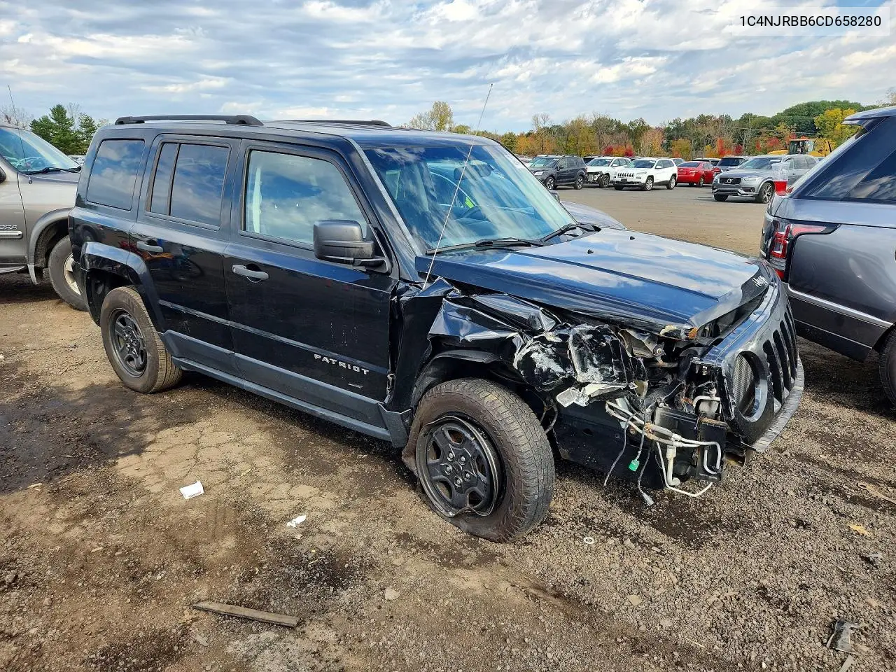 2012 JEEP LIBERTY (PATRIOT) VIN 1C4NJRBB6CD658280 — фото 4