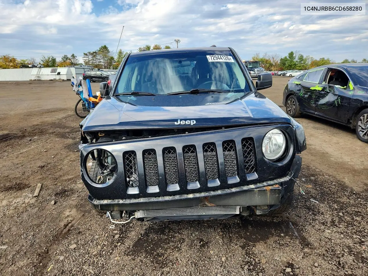 2012 JEEP LIBERTY (PATRIOT) VIN 1C4NJRBB6CD658280 — фото 5