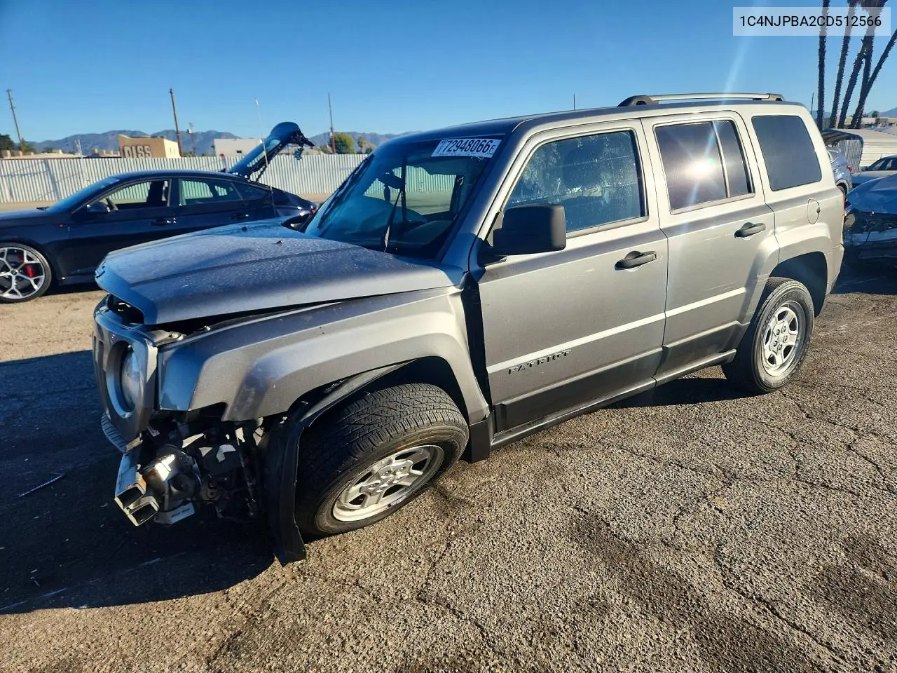 JEEP LIBERTY (PATRIOT) 2012, VIN 1C4NJPBA2CD512566