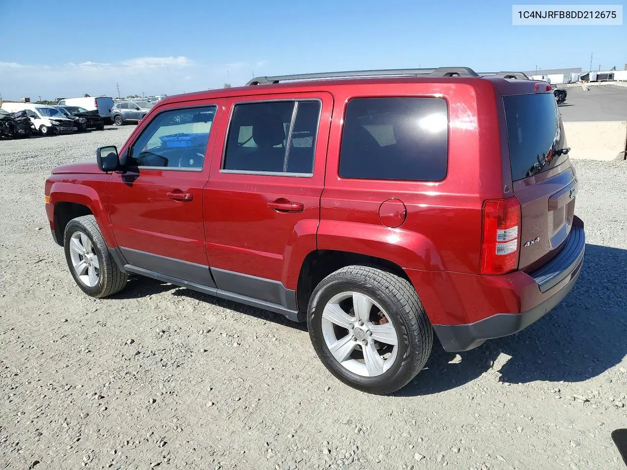 2013 JEEP LIBERTY (PATRIOT) VIN 1C4NJRFB8DD212675 — фото 2