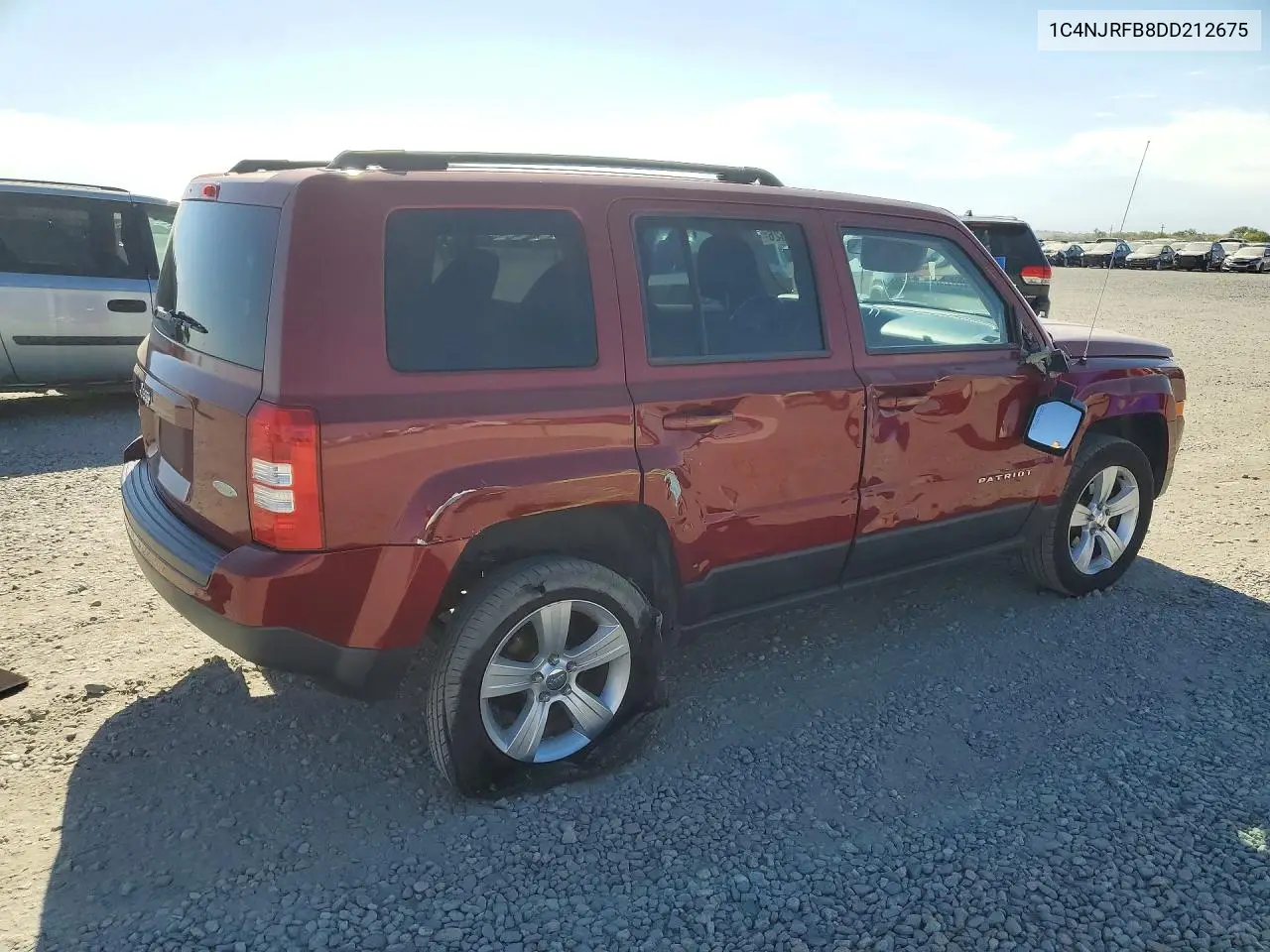 2013 JEEP LIBERTY (PATRIOT) VIN 1C4NJRFB8DD212675 — фото 3