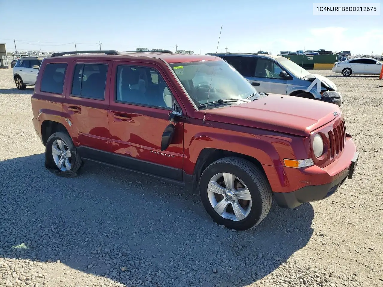 2013 JEEP LIBERTY (PATRIOT) VIN 1C4NJRFB8DD212675 — фото 4