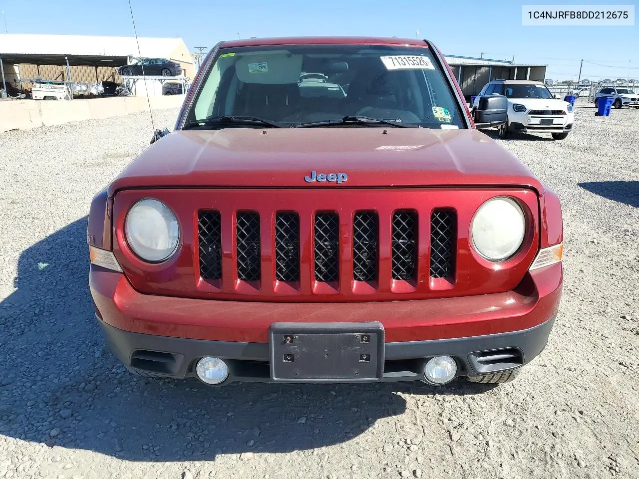 2013 JEEP LIBERTY (PATRIOT) VIN 1C4NJRFB8DD212675 — фото 5