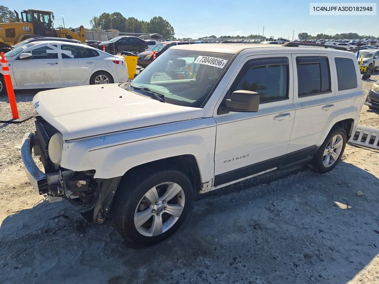 JEEP LIBERTY (PATRIOT) 2013, VIN 1C4NJPFA3DD182948