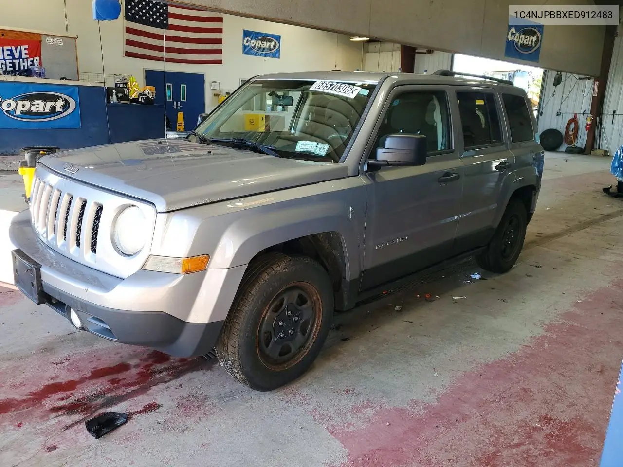JEEP LIBERTY (PATRIOT) 2014, VIN 1C4NJPBBXED912483