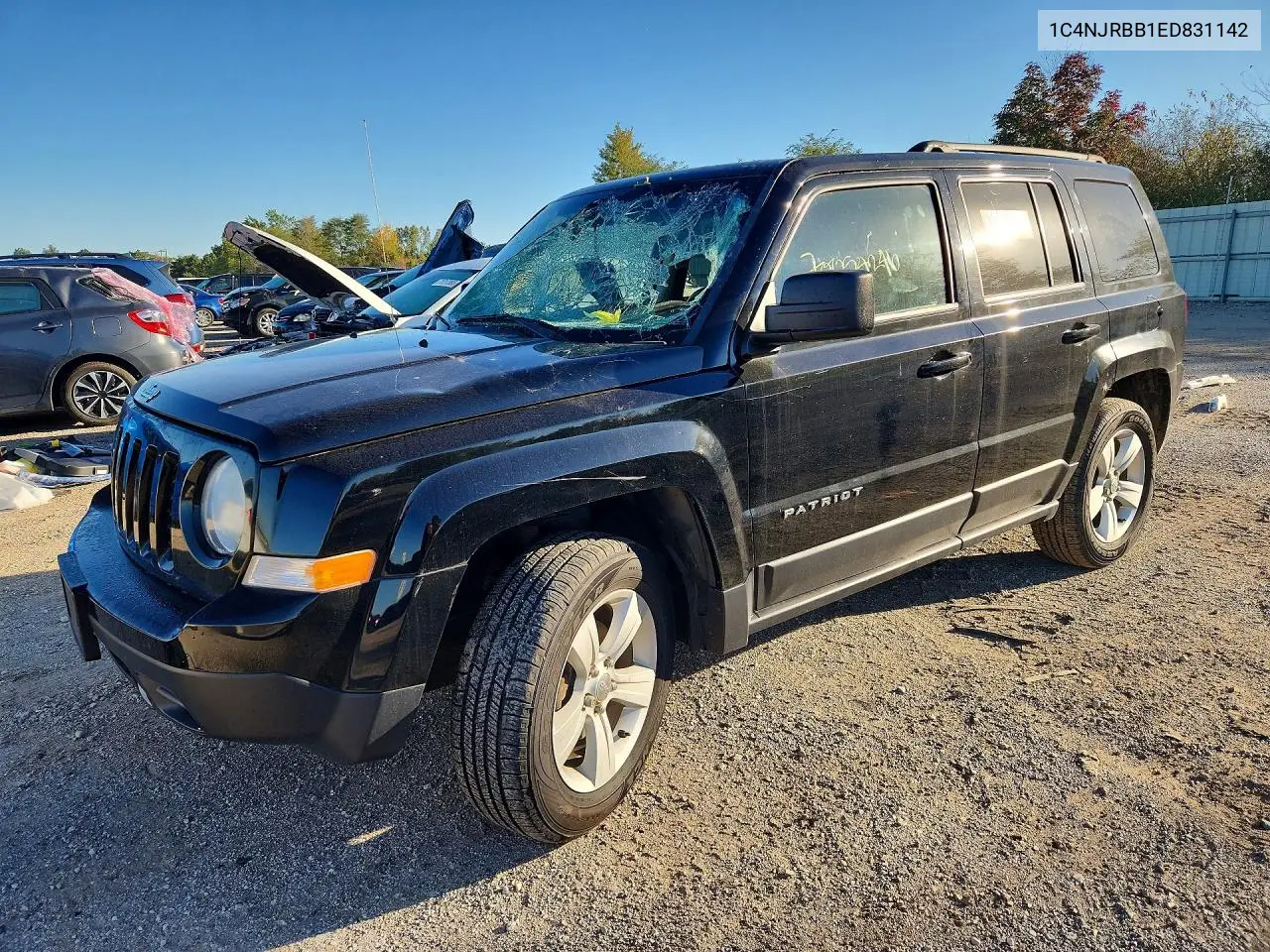 JEEP LIBERTY (PATRIOT) 2014, VIN 1C4NJRBB1ED831142