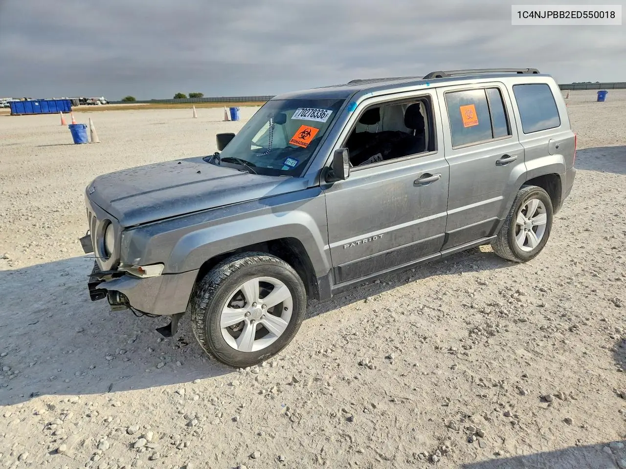 JEEP LIBERTY (PATRIOT) 2014, VIN 1C4NJPBB2ED550018
