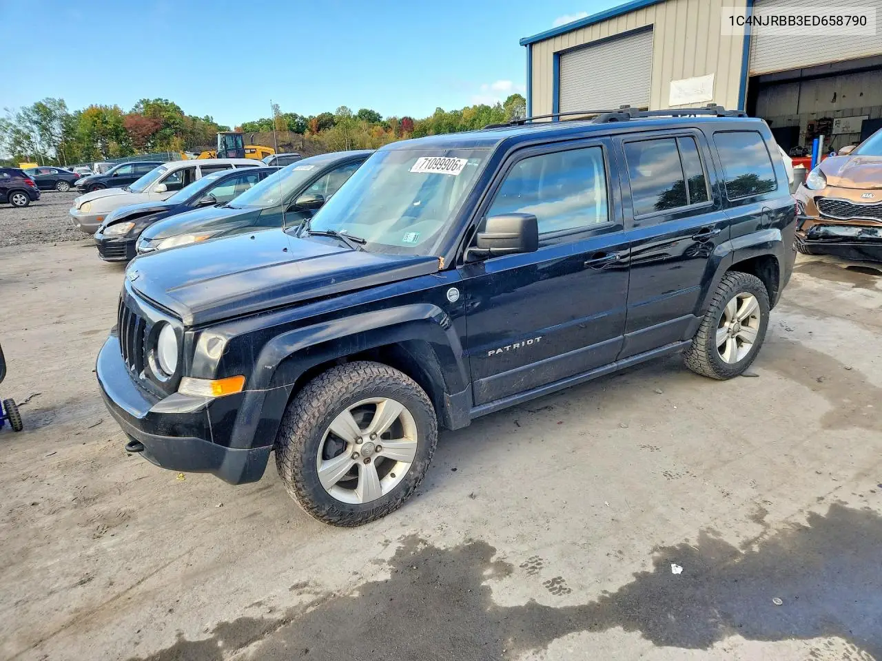 JEEP LIBERTY (PATRIOT) 2014, VIN 1C4NJRBB3ED658790