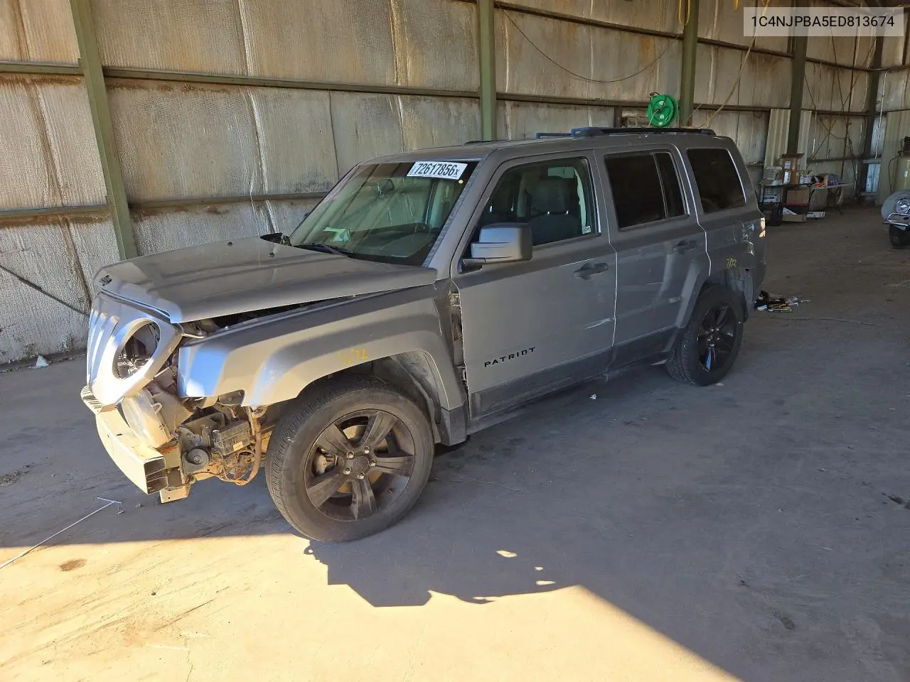 JEEP LIBERTY (PATRIOT) 2014, VIN 1C4NJPBA5ED813674