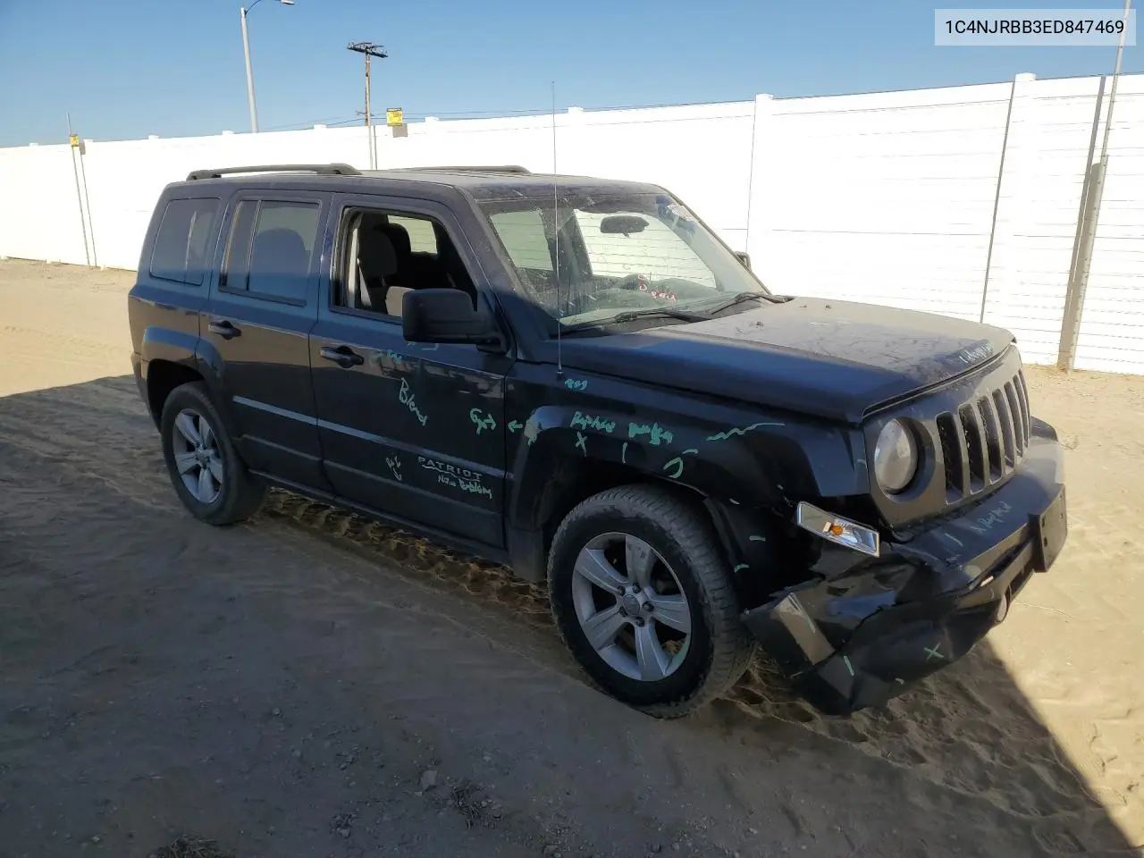 2014 JEEP LIBERTY (PATRIOT) VIN 1C4NJRBB3ED847469 — фото 4