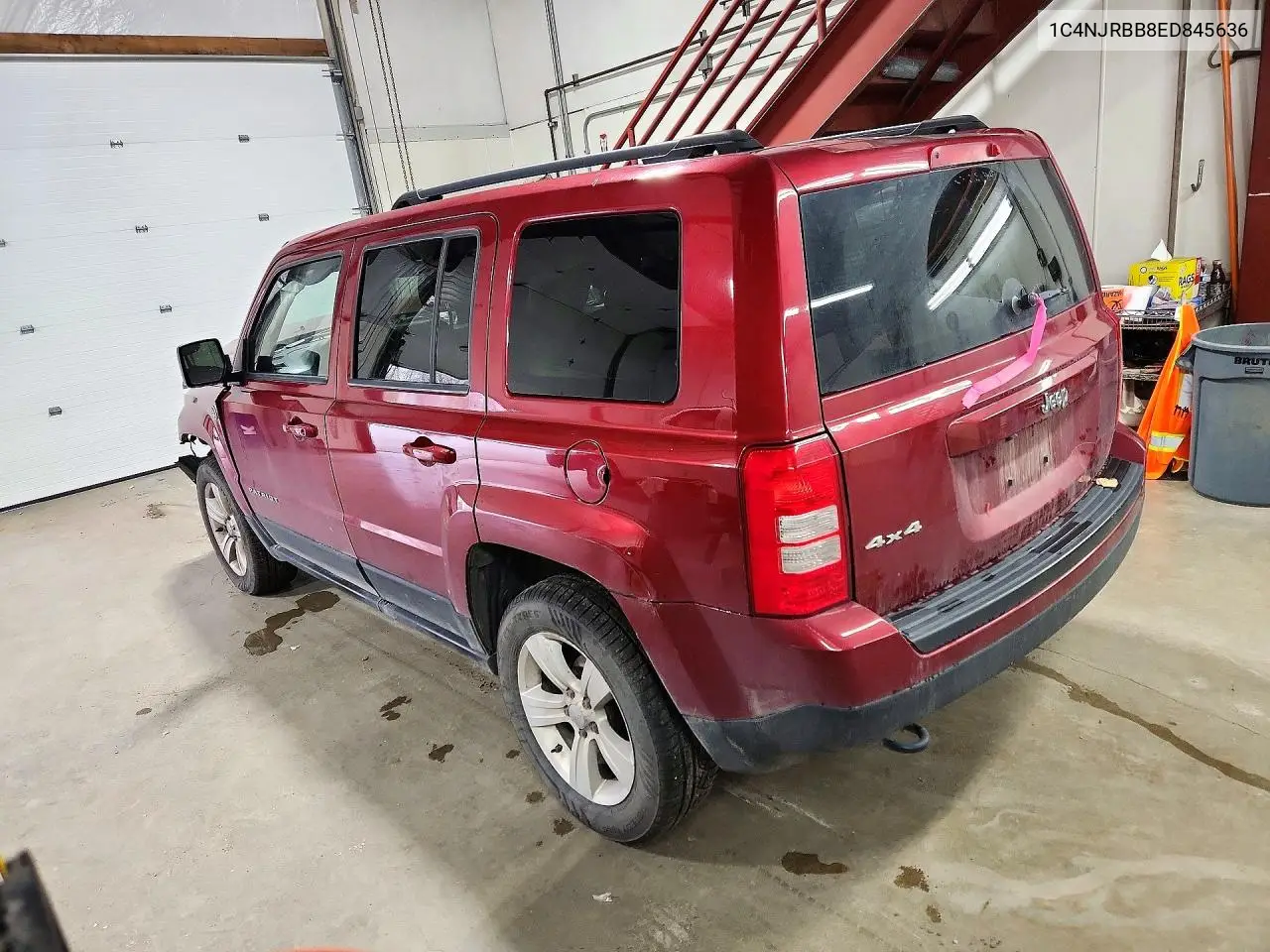 2014 JEEP LIBERTY (PATRIOT) VIN 1C4NJRBB8ED845636 — фото 2