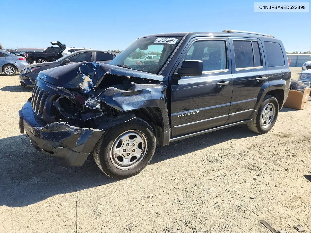 JEEP LIBERTY (PATRIOT) 2014, VIN 1C4NJPBA9ED522398