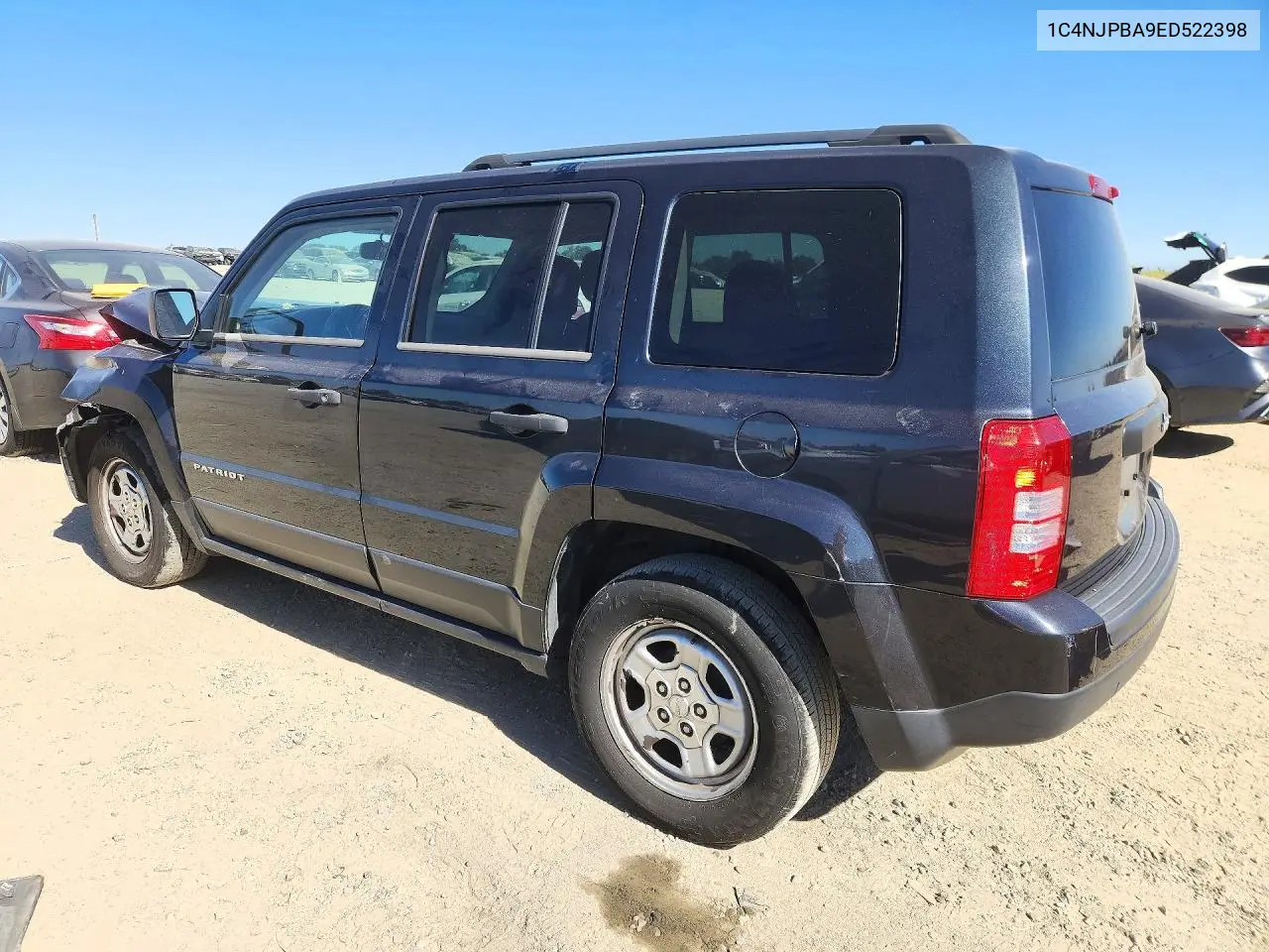 2014 JEEP LIBERTY (PATRIOT) VIN 1C4NJPBA9ED522398 — фото 2