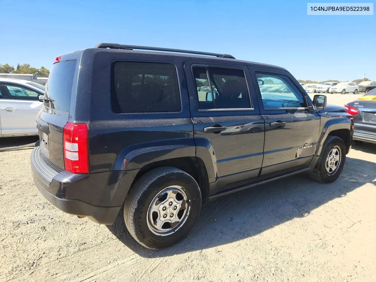 2014 JEEP LIBERTY (PATRIOT) VIN 1C4NJPBA9ED522398 — фото 3