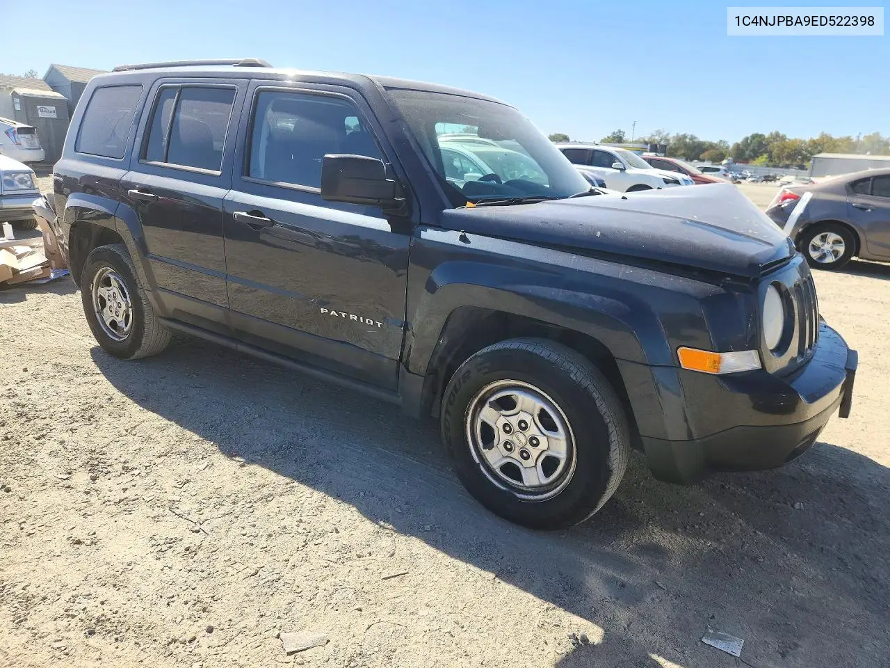 2014 JEEP LIBERTY (PATRIOT) VIN 1C4NJPBA9ED522398 — фото 4