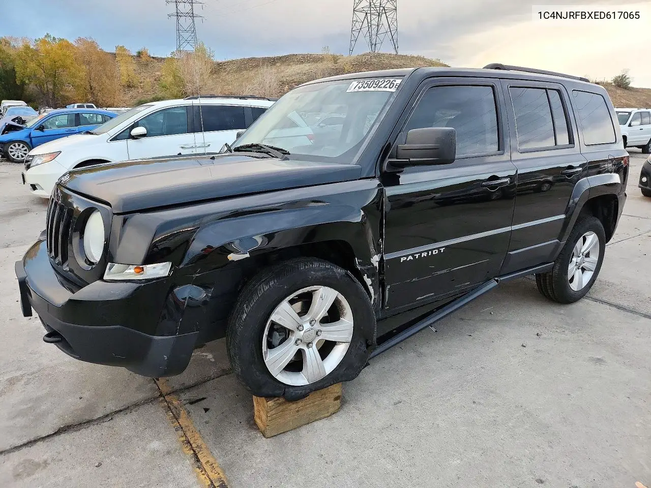 JEEP LIBERTY (PATRIOT) 2014, VIN 1C4NJRFBXED617065