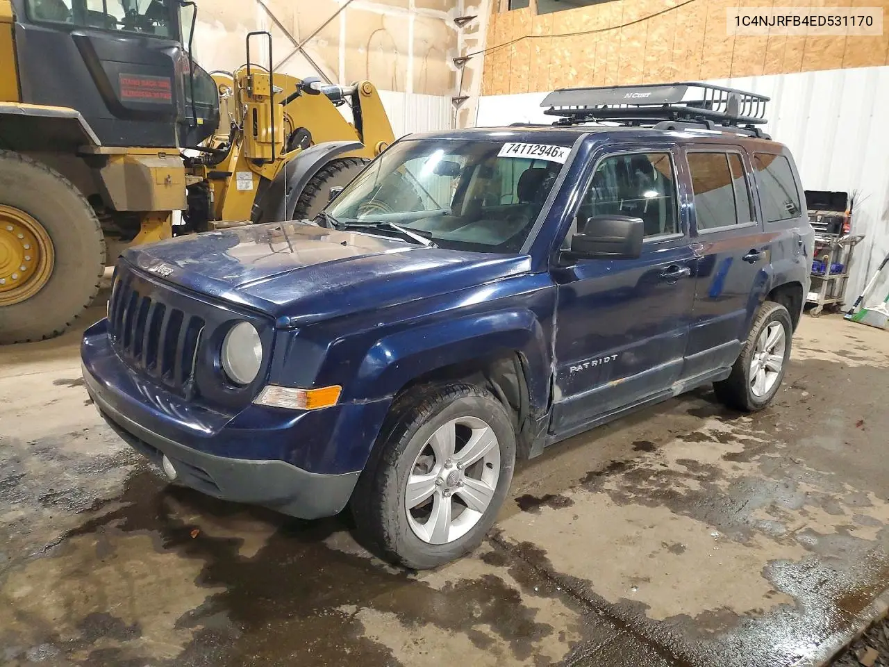 JEEP LIBERTY (PATRIOT) 2014, VIN 1C4NJRFB4ED531170