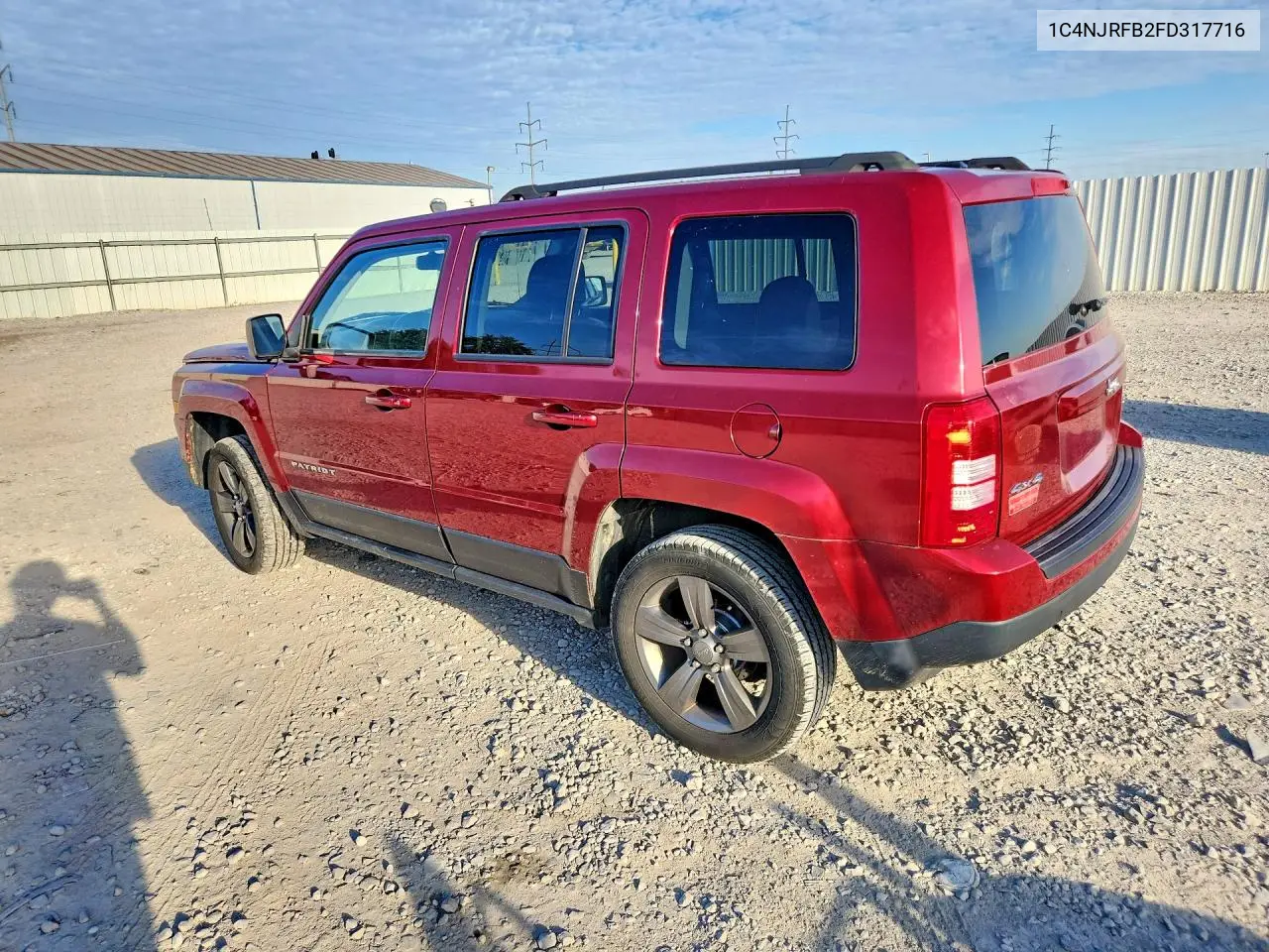 2015 JEEP LIBERTY (PATRIOT) VIN 1C4NJRFB2FD317716 — фото 2
