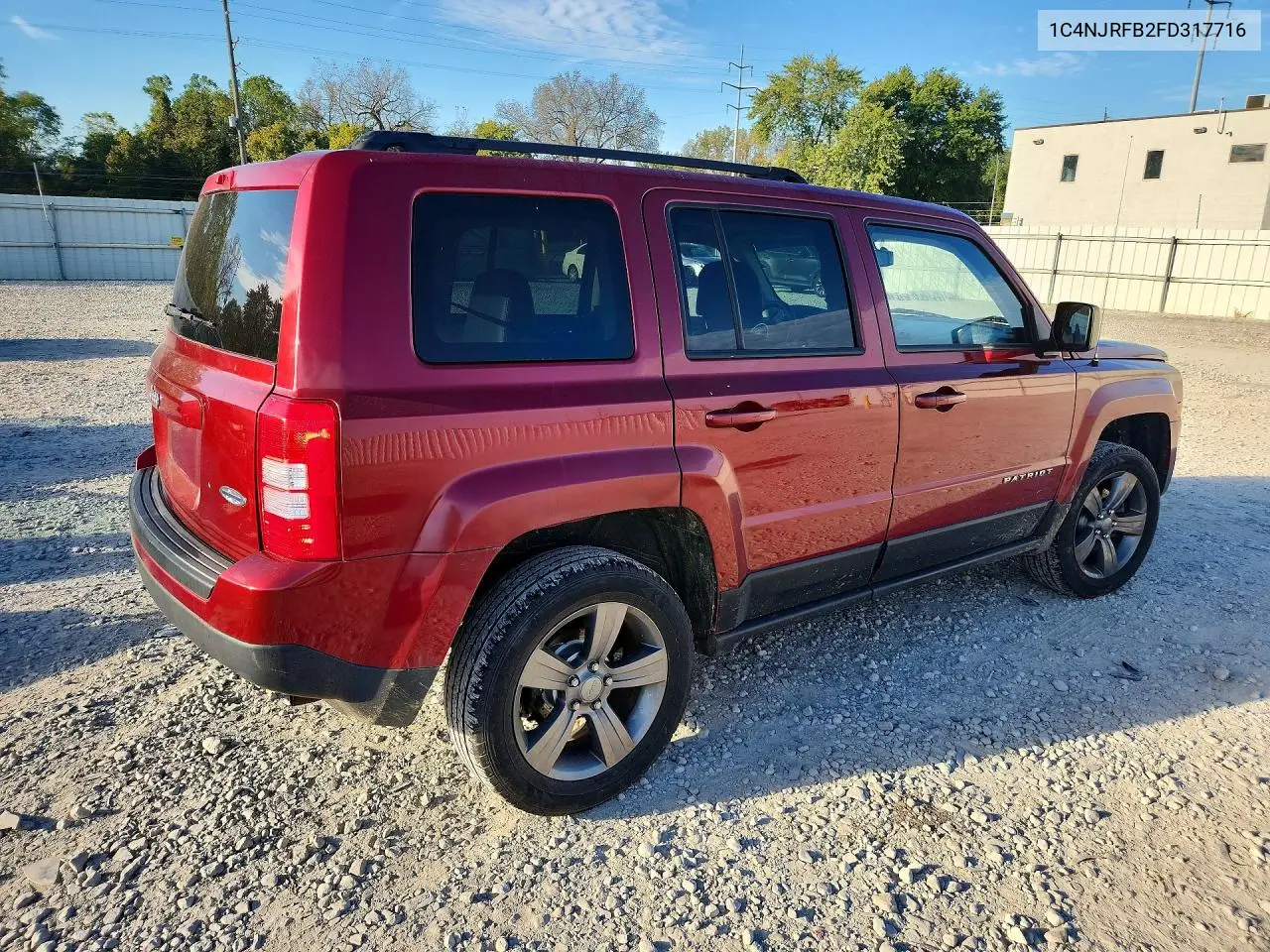 2015 JEEP LIBERTY (PATRIOT) VIN 1C4NJRFB2FD317716 — фото 3