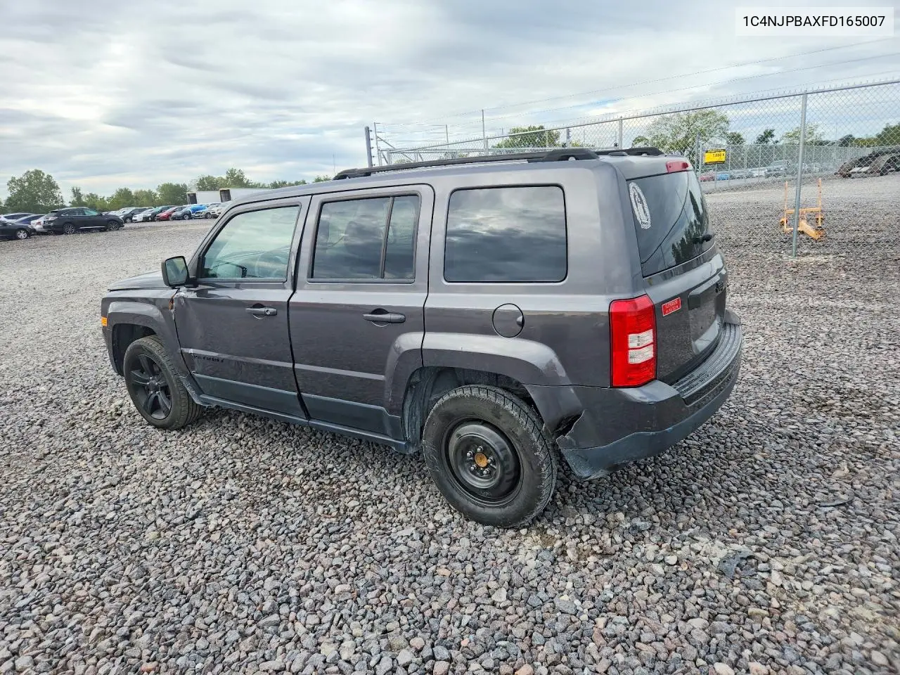 2015 JEEP LIBERTY (PATRIOT) VIN 1C4NJPBAXFD165007 — фото 2