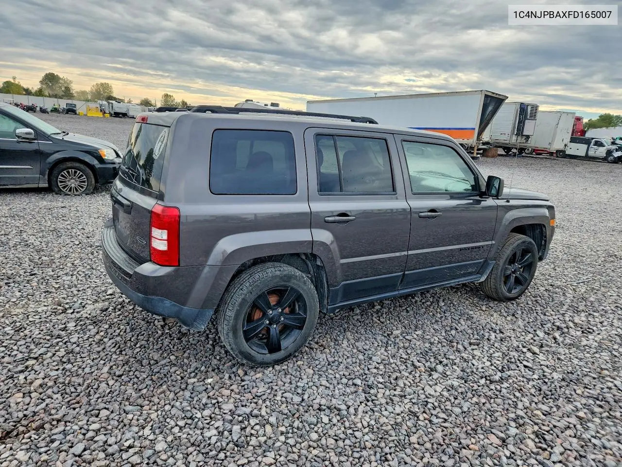 2015 JEEP LIBERTY (PATRIOT) VIN 1C4NJPBAXFD165007 — фото 3