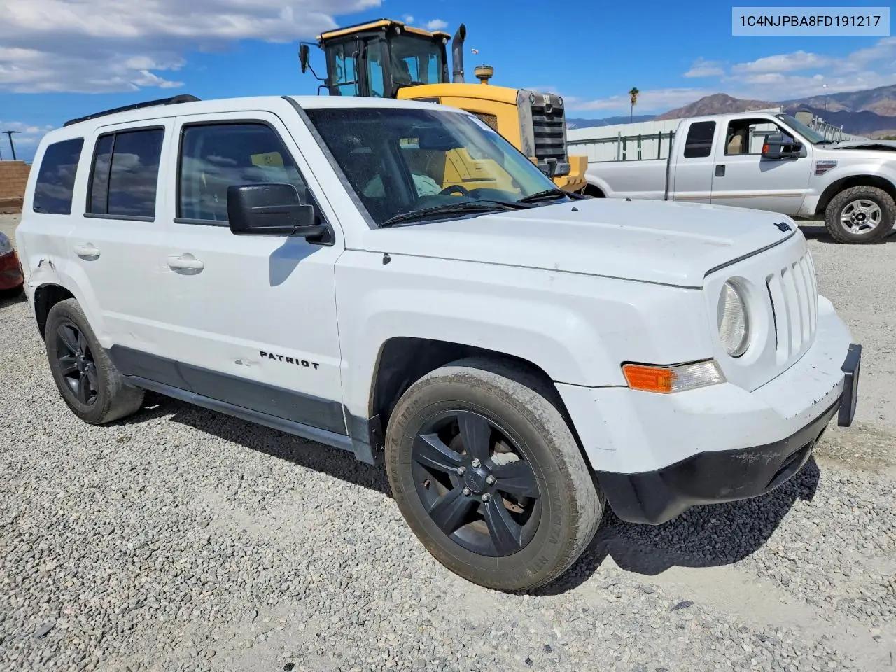 2015 JEEP LIBERTY (PATRIOT) VIN 1C4NJPBA8FD191217 — фото 4