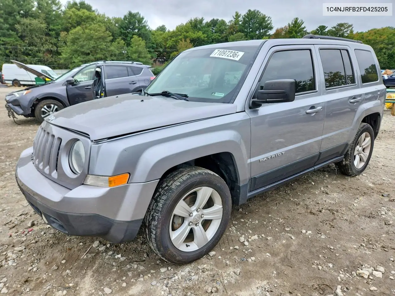 JEEP LIBERTY (PATRIOT) 2015, VIN 1C4NJRFB2FD425205