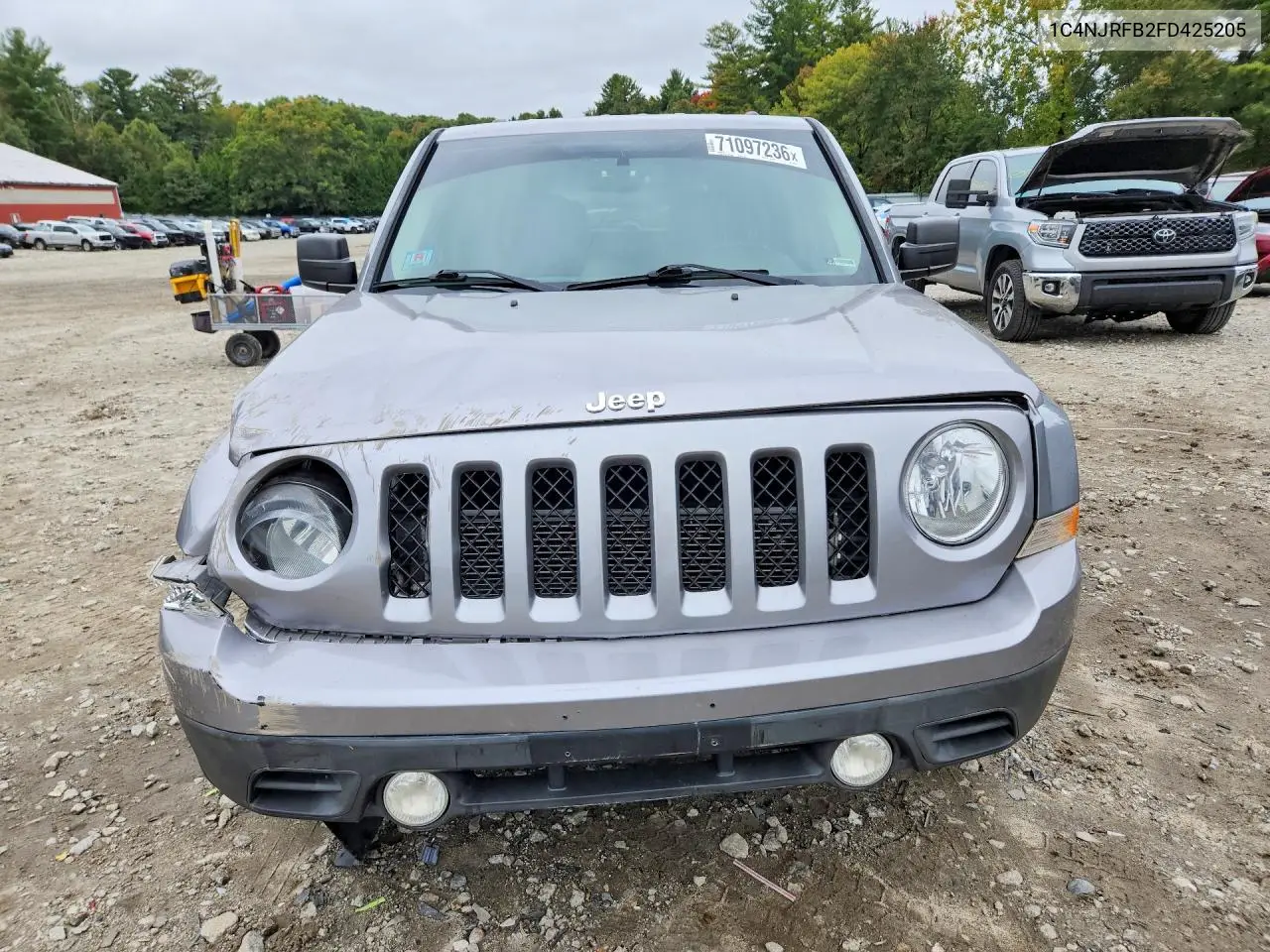 2015 JEEP LIBERTY (PATRIOT) VIN 1C4NJRFB2FD425205 — фото 5