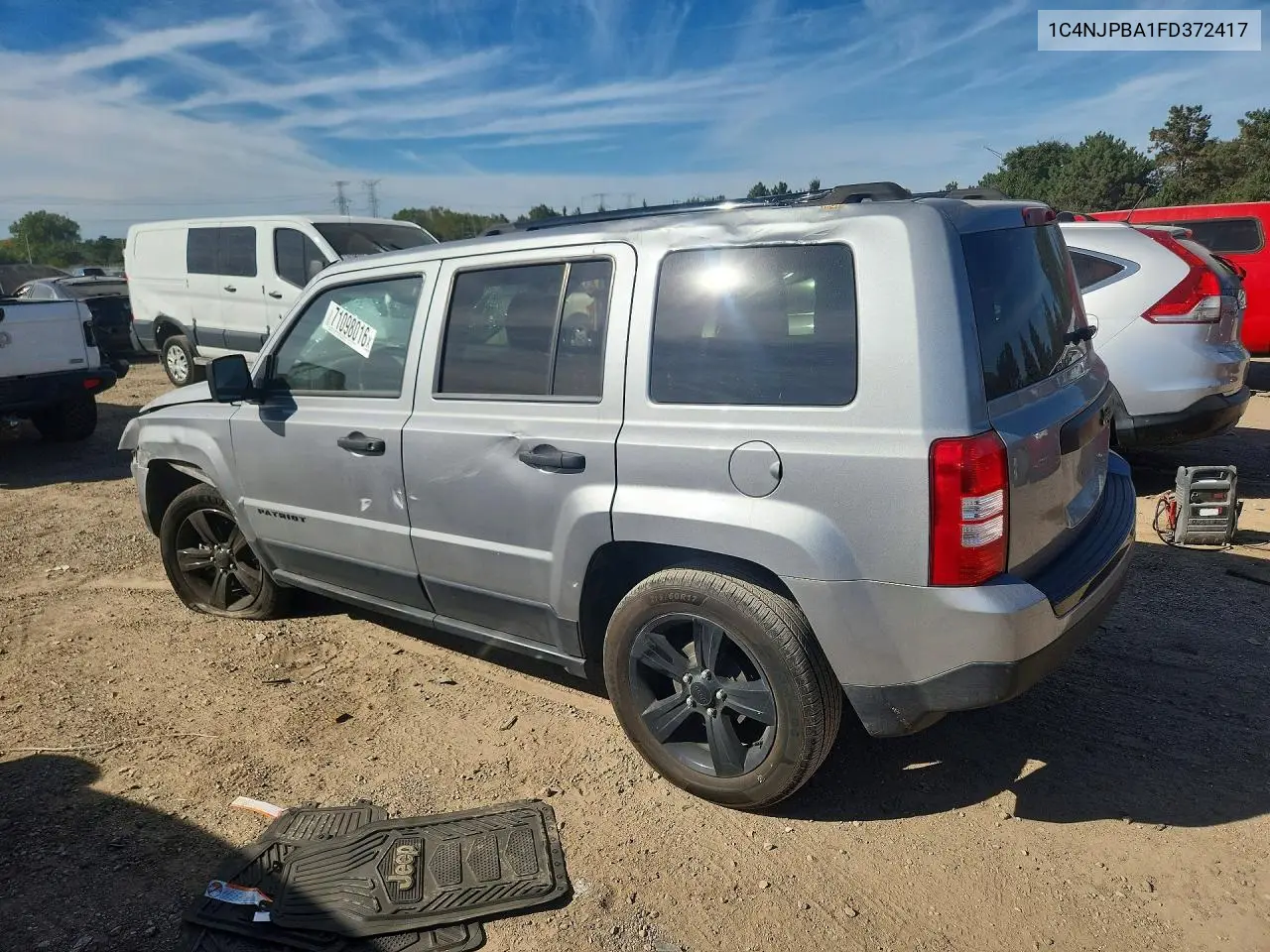2015 JEEP LIBERTY (PATRIOT) VIN 1C4NJPBA1FD372417 — фото 2