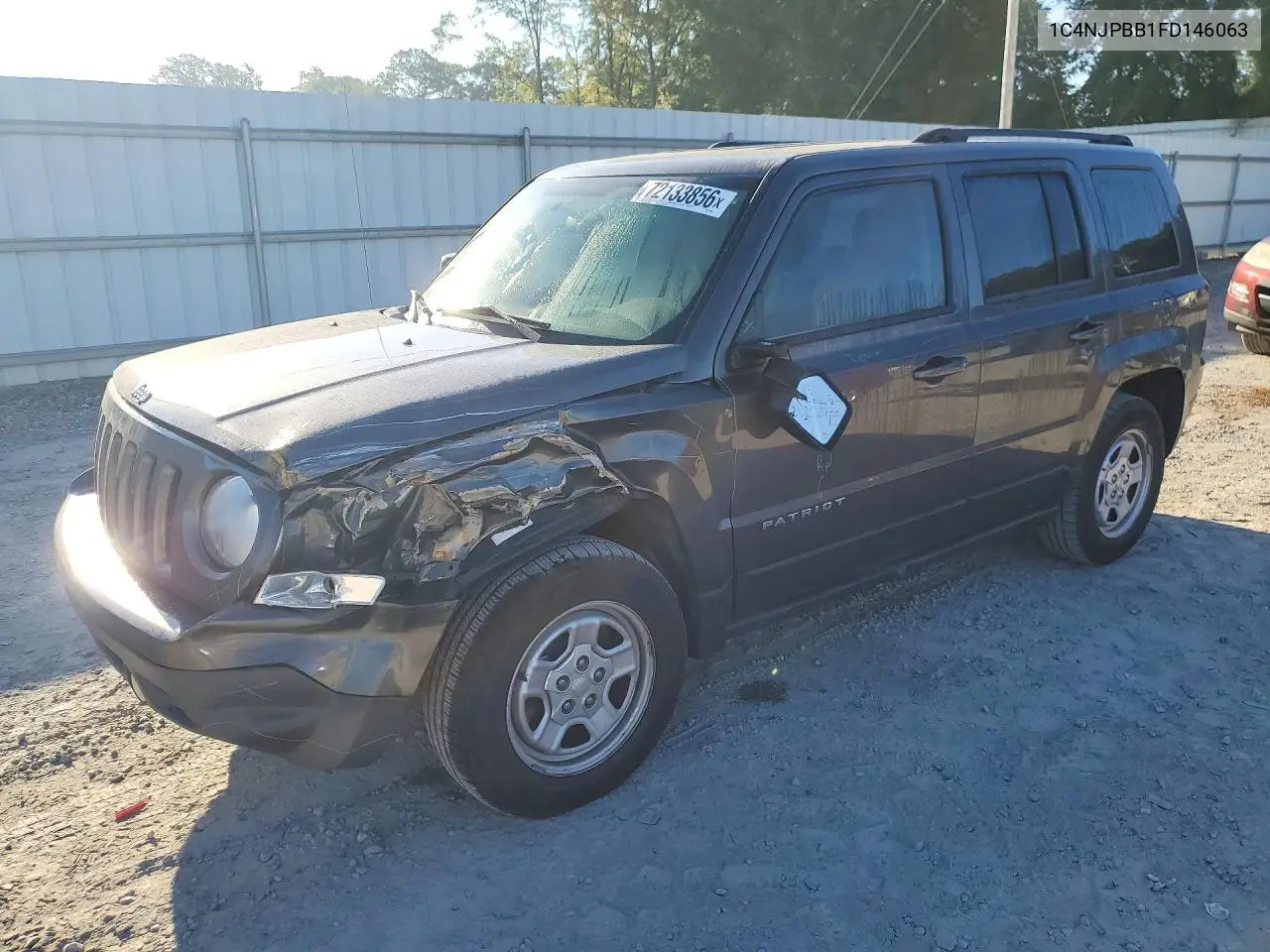 JEEP LIBERTY (PATRIOT) 2015, VIN 1C4NJPBB1FD146063