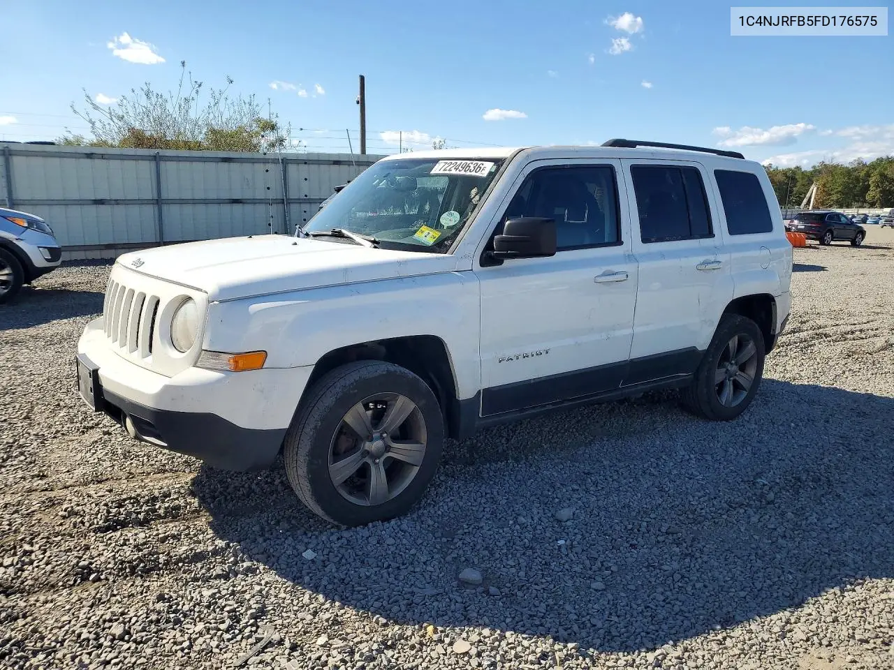 JEEP LIBERTY (PATRIOT) 2015, VIN 1C4NJRFB5FD176575