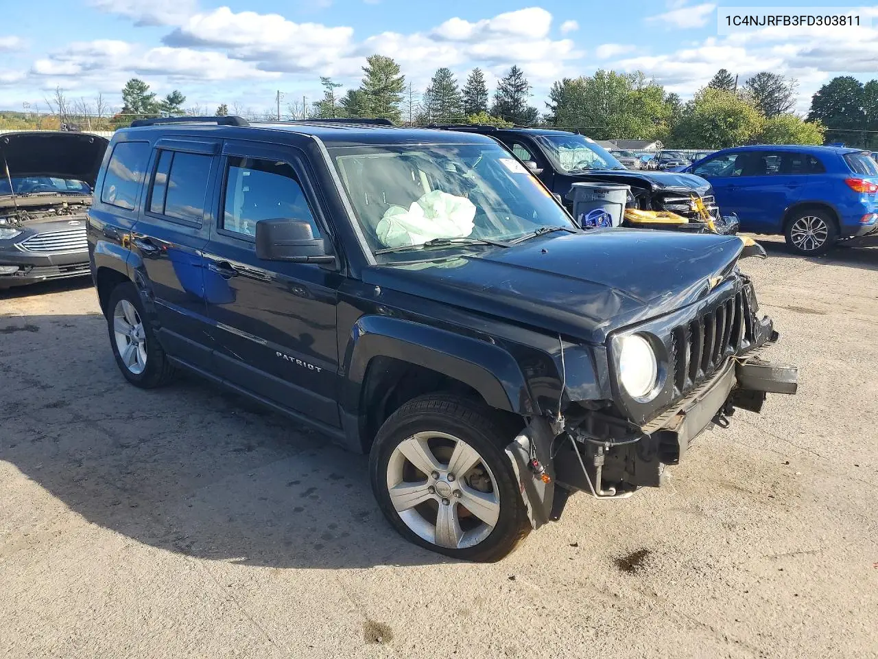 2015 JEEP LIBERTY (PATRIOT) VIN 1C4NJRFB3FD303811 — фото 4