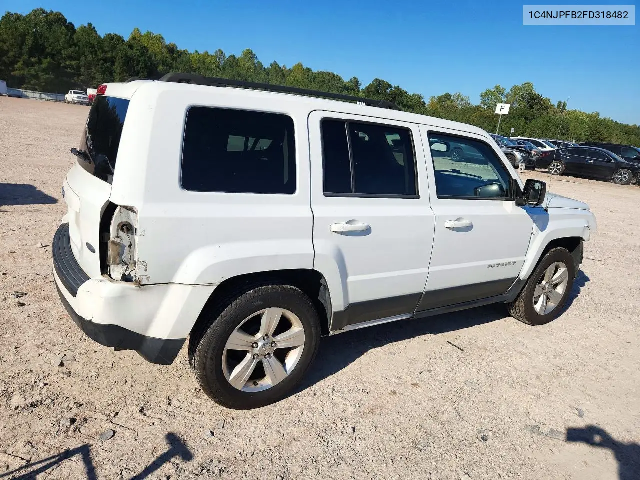 2015 JEEP LIBERTY (PATRIOT) VIN 1C4NJPFB2FD318482 — фото 3