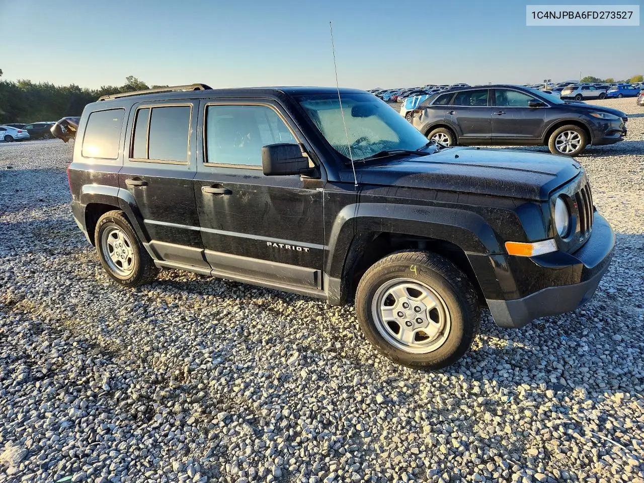2015 JEEP LIBERTY (PATRIOT) VIN 1C4NJPBA6FD273527 — фото 4