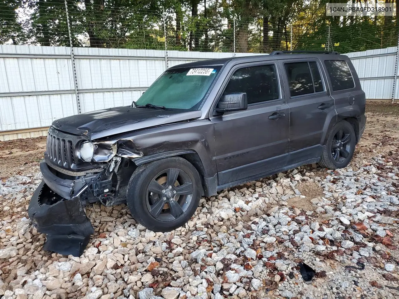JEEP LIBERTY (PATRIOT) 2015, VIN 1C4NJPBA0FD318901
