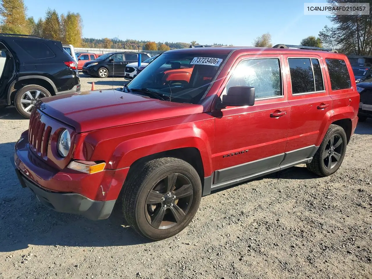 JEEP LIBERTY (PATRIOT) 2015, VIN 1C4NJPBA4FD210457
